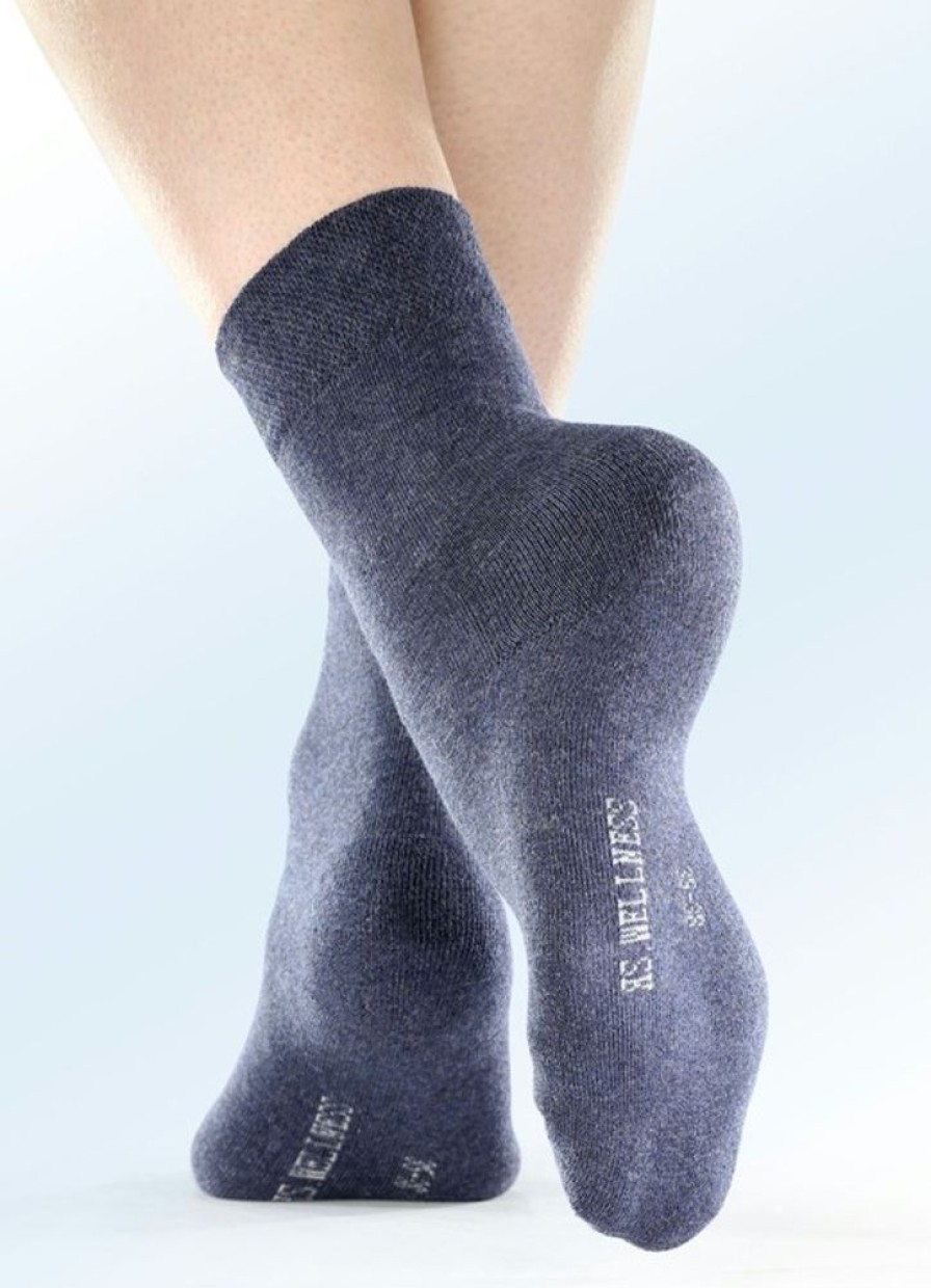 Wasche BADER | Sechserpack Socken Mit Weicher Innensohle