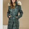 Damenmode BADER | Funktions-Kurzmantel Mit Abnehmbarer Kapuze