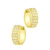 Schmuch&Uhren BADER | Schicke Creolen Mit 44 Diamanten