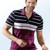 Herrenmode BADER | Schickes Poloshirt Mit Streifen