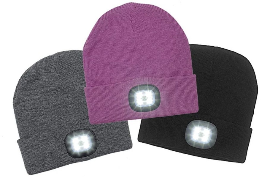 Damenmode BADER | Modische Mutze Mit Integrierter, Herausnehmbarer Led-Lampe