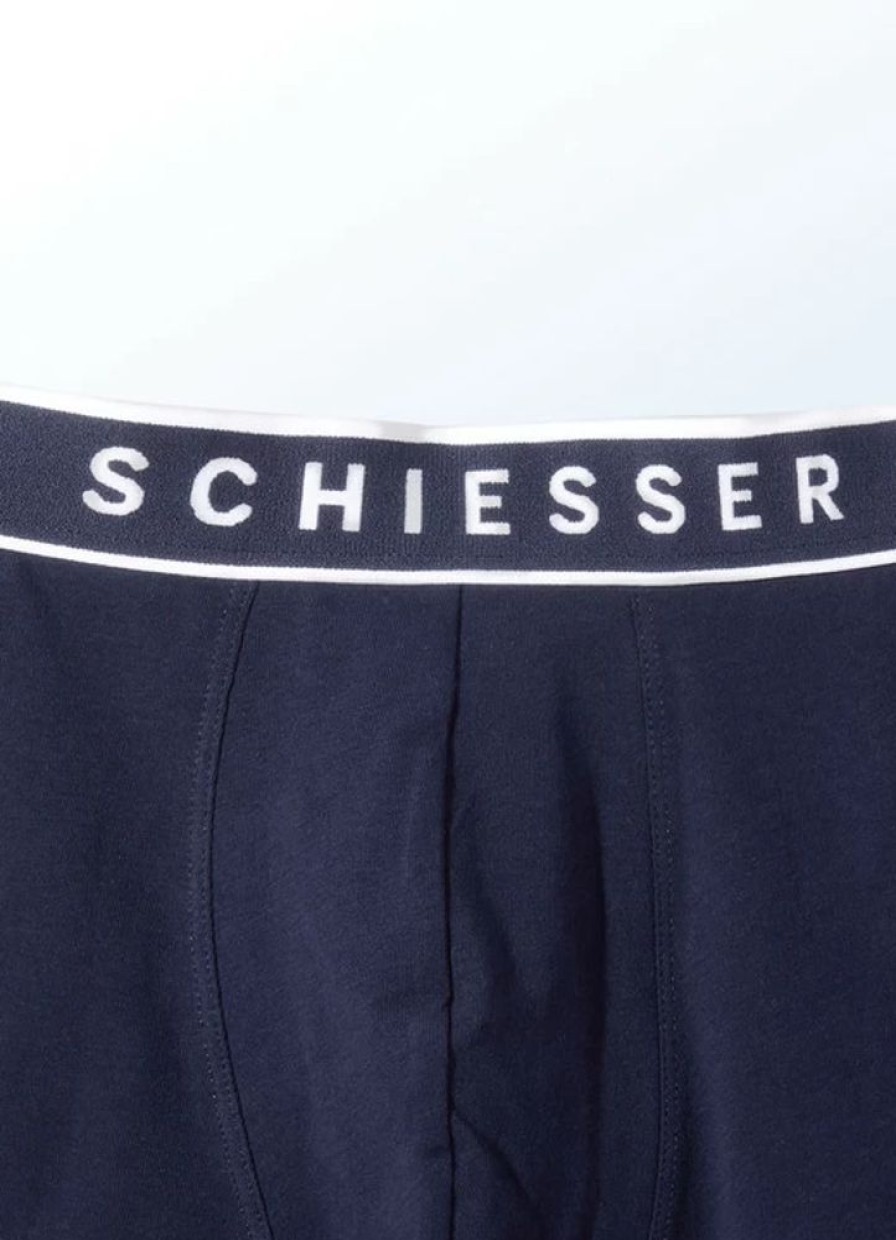 Herrenmode BADER | Schiesser Dreierpack Slips Mit Elastikbund