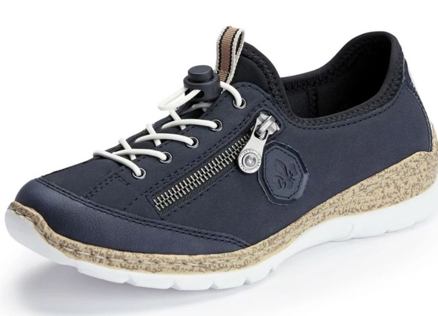 Damenmode BADER | Rieker Sneaker Mit Zierreisverschluss