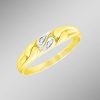 Schmuch&Uhren BADER | Damenring In Bicolor Mit Diamant