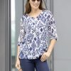 Damenmode BADER | Tunika Mit Inkjet-Druck