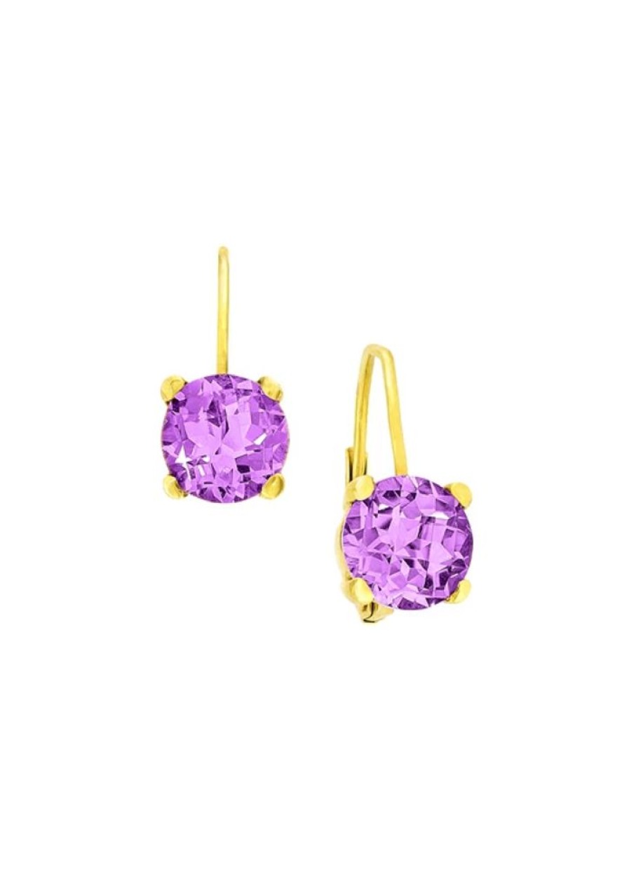 Schmuch&Uhren BADER | Attraktive Ohrringe Mit Echt Amethyst