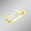 Schmuch&Uhren BADER | Damenring In Bicolor Mit 13 Brillanten