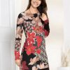 Damenmode BADER | Tunika Mit Farbbrillantem Inkjet-Druck