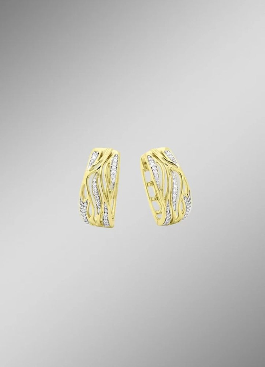 Schmuch&Uhren BADER | Tolle Creolen Mit Diamanten