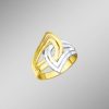 Schmuch&Uhren BADER | Verschlungener, Massiver Damenring In Bicolor
