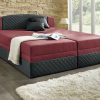 Wohnen BADER | Boxspringbett Mit Kopfteilverstellung Und 2 Dekokissen