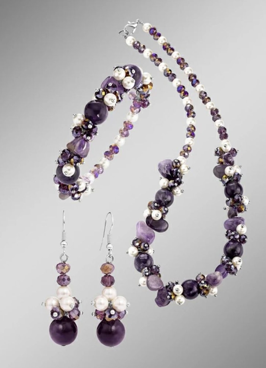 Schmuch&Uhren BADER | Schimmerndes 3-Teiliges Schmuck-Set