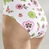Wasche BADER | Viererpack Slips Mit Farbenfrohem Blumendessin