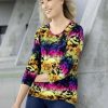 Damenmode BADER | Angesagtes Shirt Mit 3/4-Langen Armeln