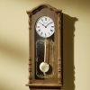 Dekoration BADER | Klassische Wanduhr Mit Regulatorgehause