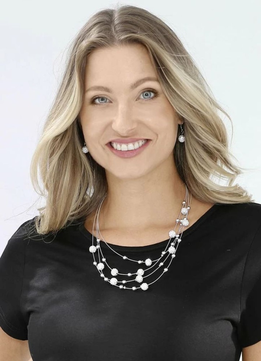 Schmuch&Uhren BADER | Schmuck-Set, 2-Teilig, Bestehend Aus Halskette Und Ohrhaken