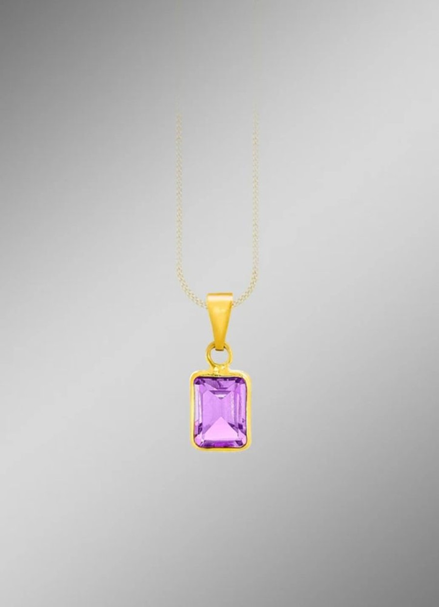 Schmuch&Uhren BADER | Schicker Anhanger Mit Echt Amethyst