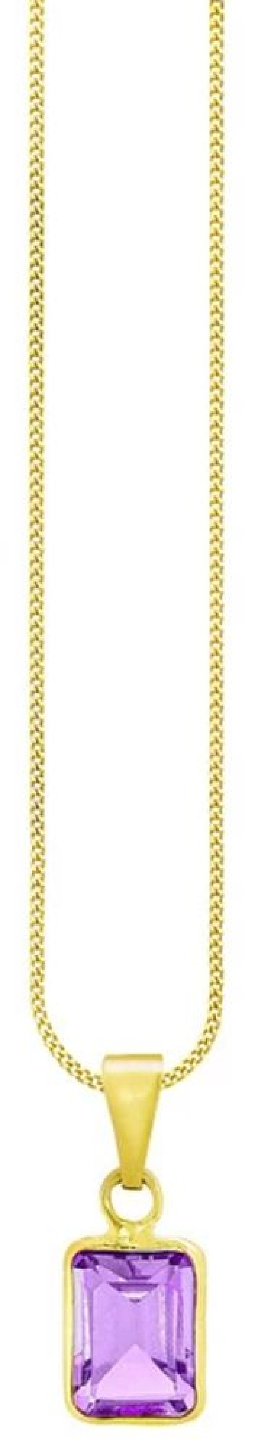 Schmuch&Uhren BADER | Schicker Anhanger Mit Echt Amethyst