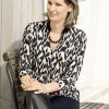 Damenmode BADER | Shirtbluse Mit Inkjet-Druck