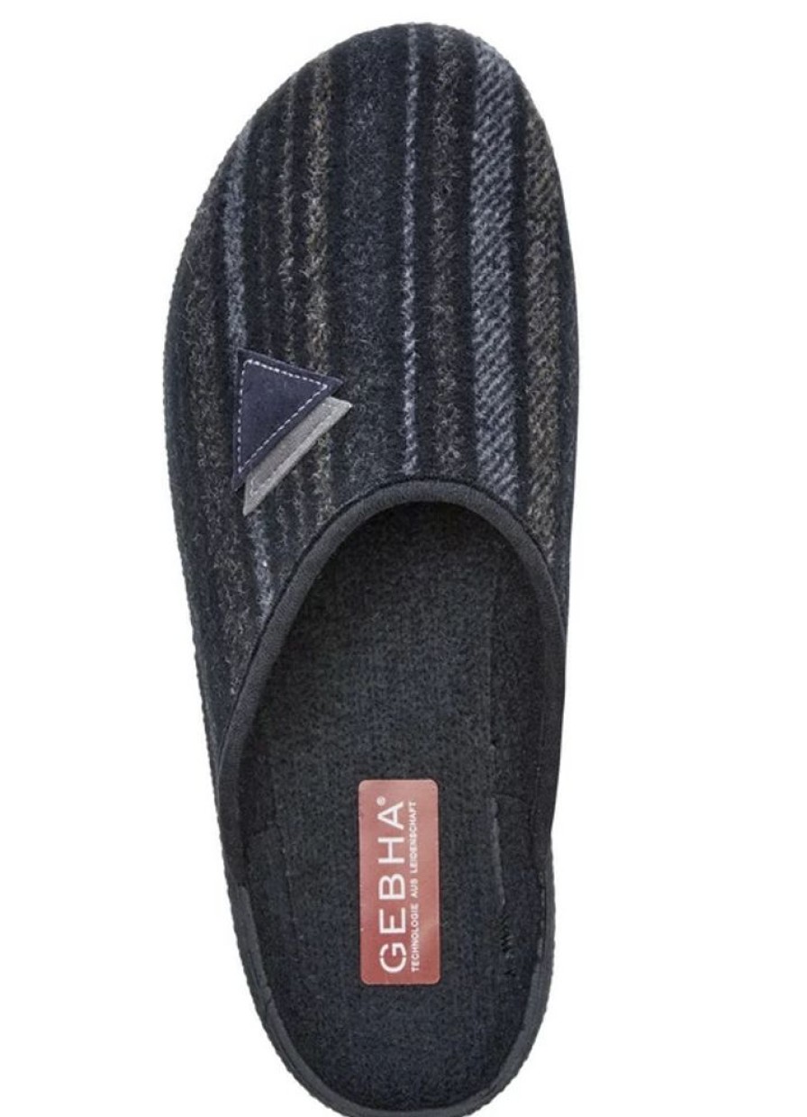Herrenmode BADER | Pantoffel Mit Anatomisch Geformtem Fusbett
