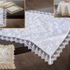 Dekoration BADER | Tisch- Und Raumdekoration Mit Macrame-Spitzenbordure