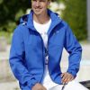 Herrenmode BADER | Softshell-Kurzjacke Mit Abtrennbarer Kapuze