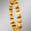 Schmuch&Uhren BADER | Elastisches Armband Mit Echt Bernstein-Mix