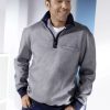 Herrenmode BADER | Sweatshirt Mit Elastischen Bundchen-Abschlussen
