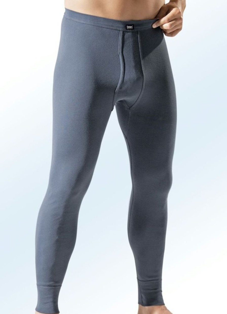 Herrenmode BADER | Dreierpack Unterhosen, Lang, Uni