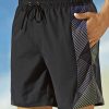 Herrenmode BADER | Badeshorts Mit Seitlichen Einsatzen, Microfaser
